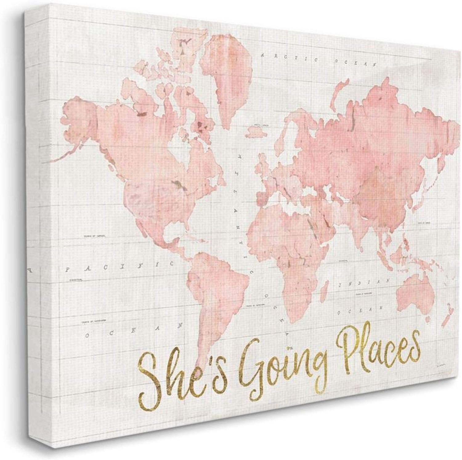 World Map Canvas